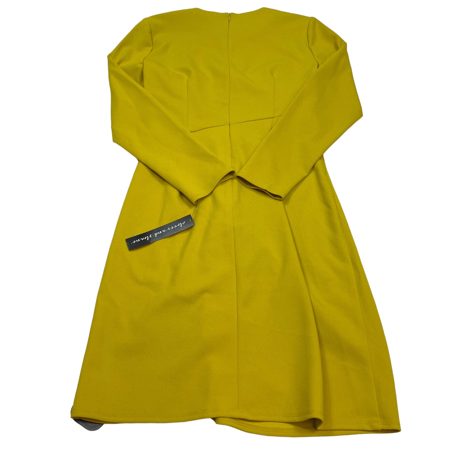 Yellow Dress Work Clothes Mentor, Size S