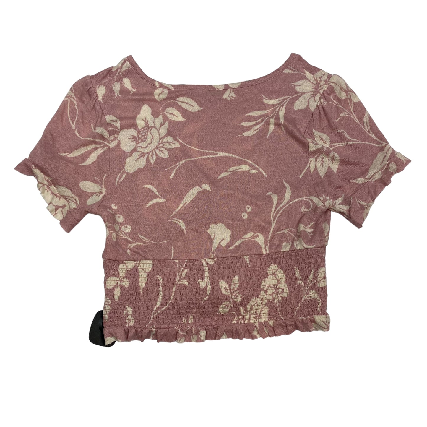 Pink Top Short Sleeve Urban Outfitters, Size M