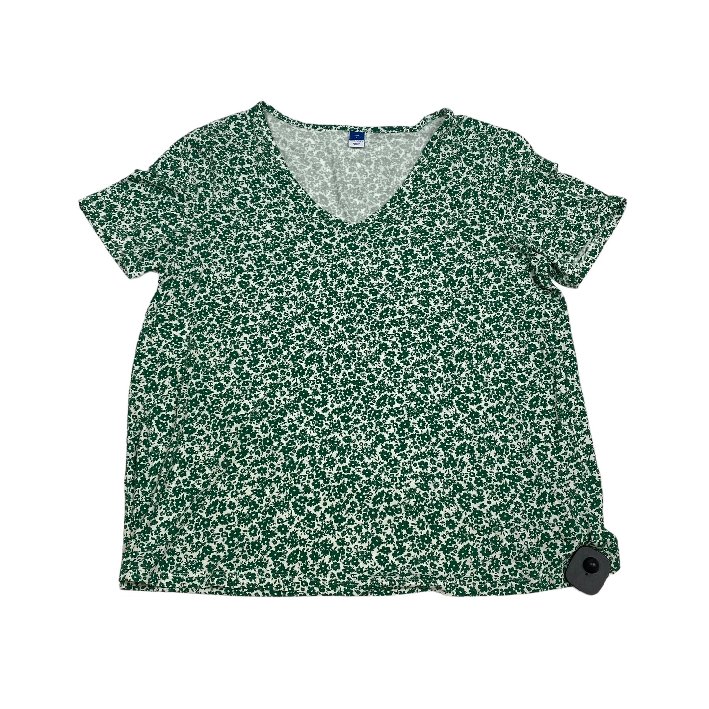 Green Top Short Sleeve Old Navy, Size L