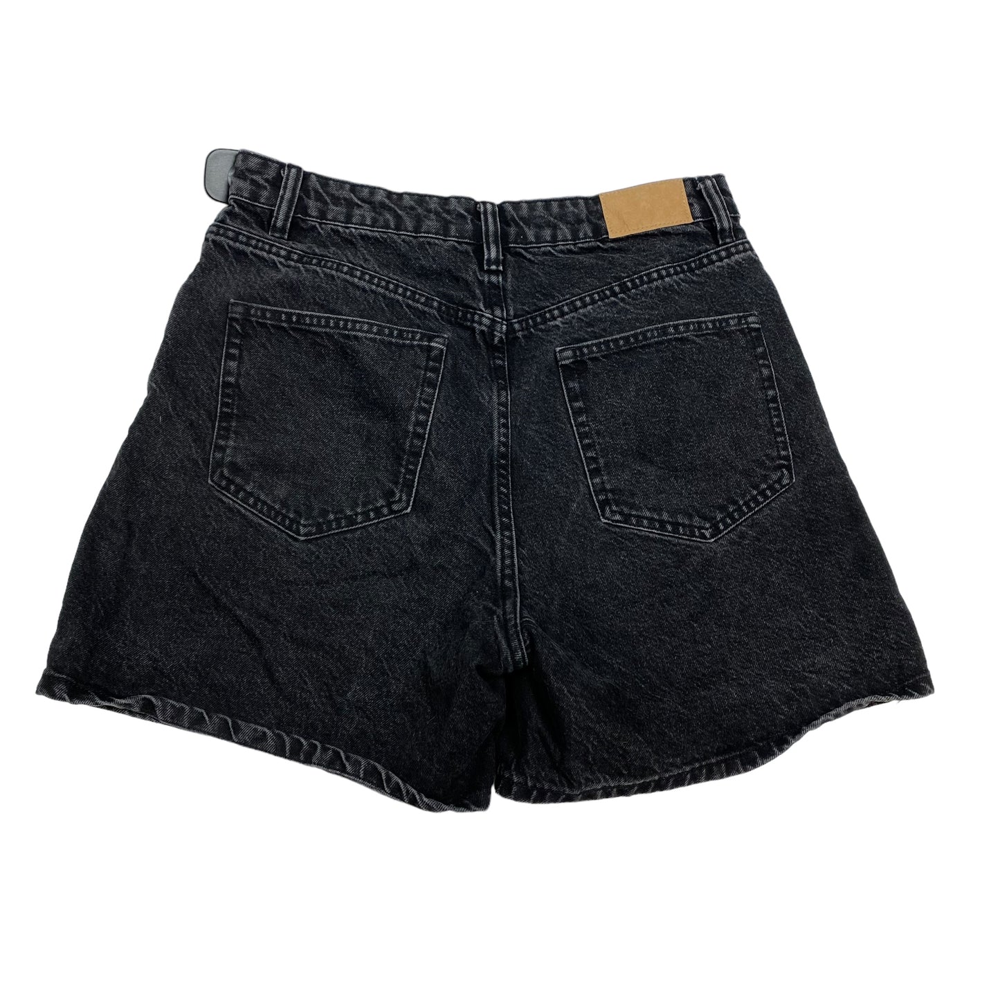 Black Denim Shorts Zara, Size M