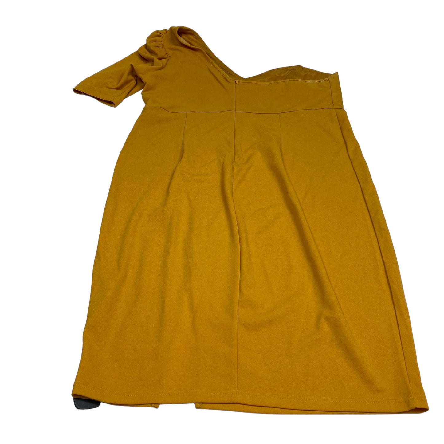 Yellow Dress Casual Midi Shein, Size 3x