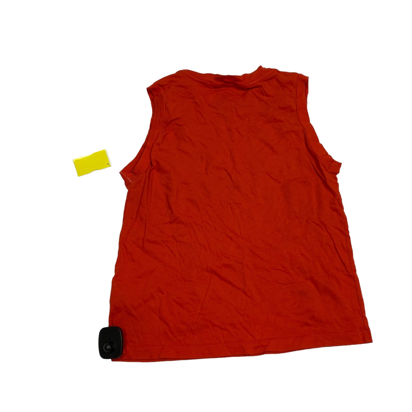 Red Top Sleeveless Designer All Saints, Size M