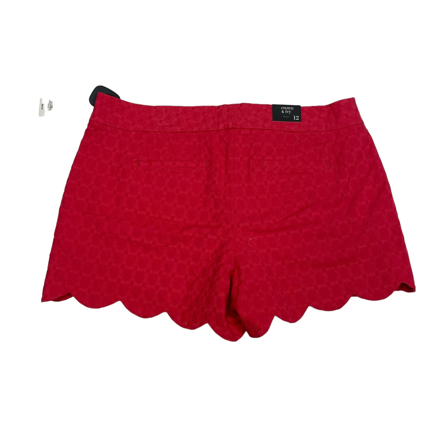 Red Shorts Crown And Ivy, Size 12