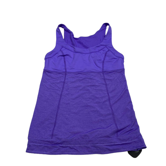 Purple Athletic Tank Top Lululemon, Size S