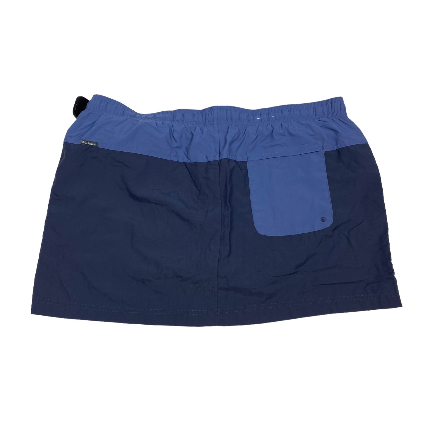 Athletic Skort By Columbia In Blue, Size: Xl