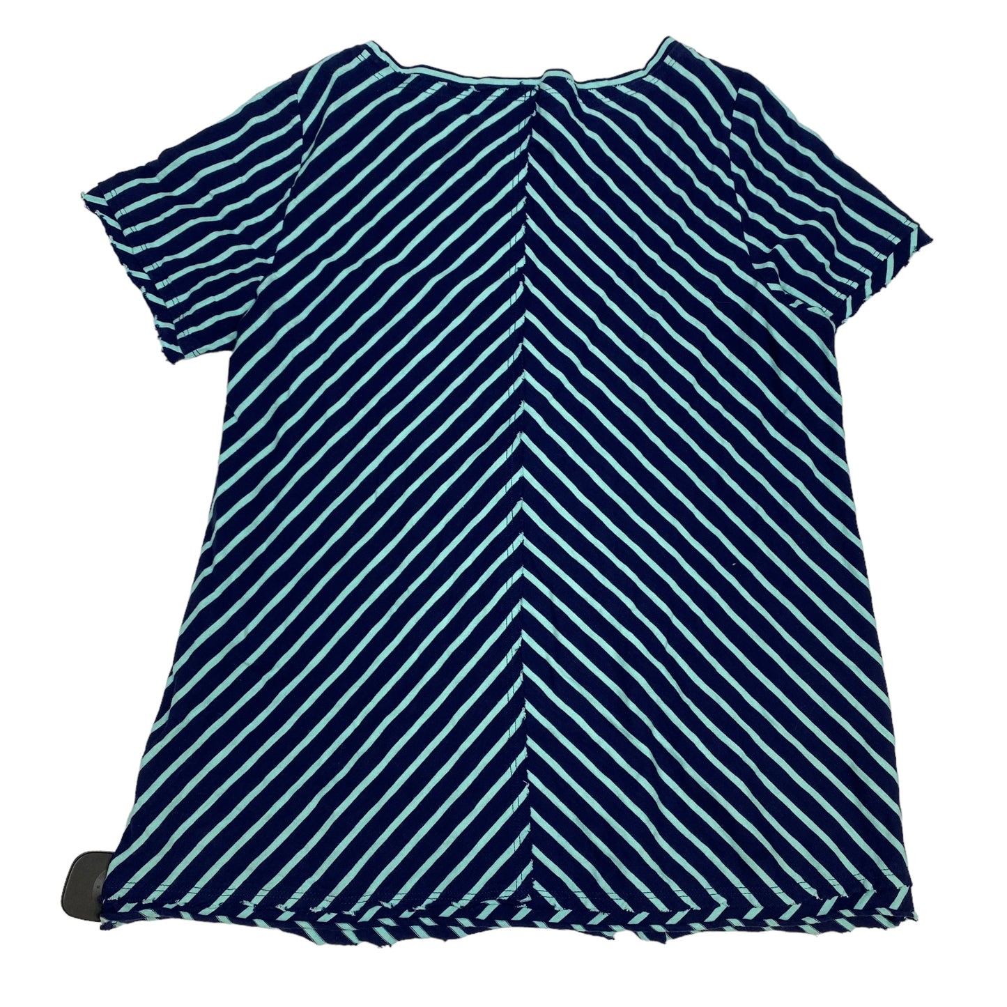 Top Short Sleeve By Soft Surroundings In Blue, Size: S