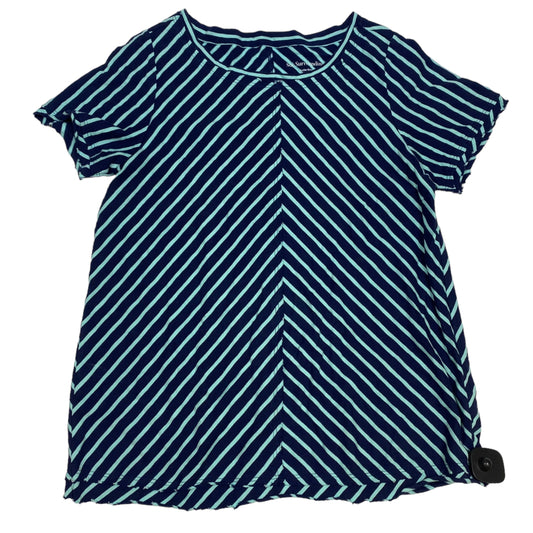 Top Short Sleeve By Soft Surroundings In Blue, Size: S