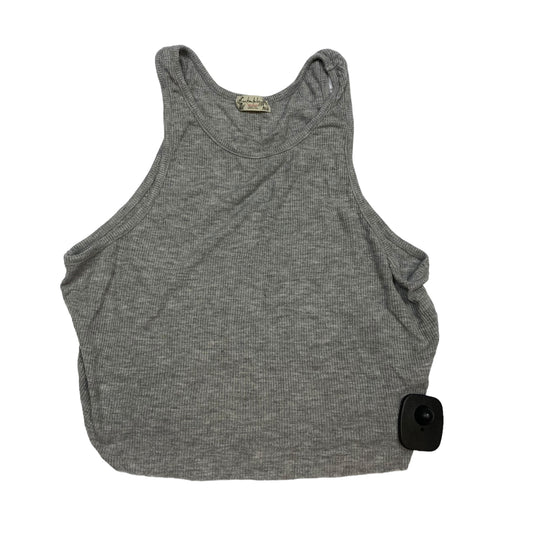 Top Sleeveless By Free People In Grey, Size: M