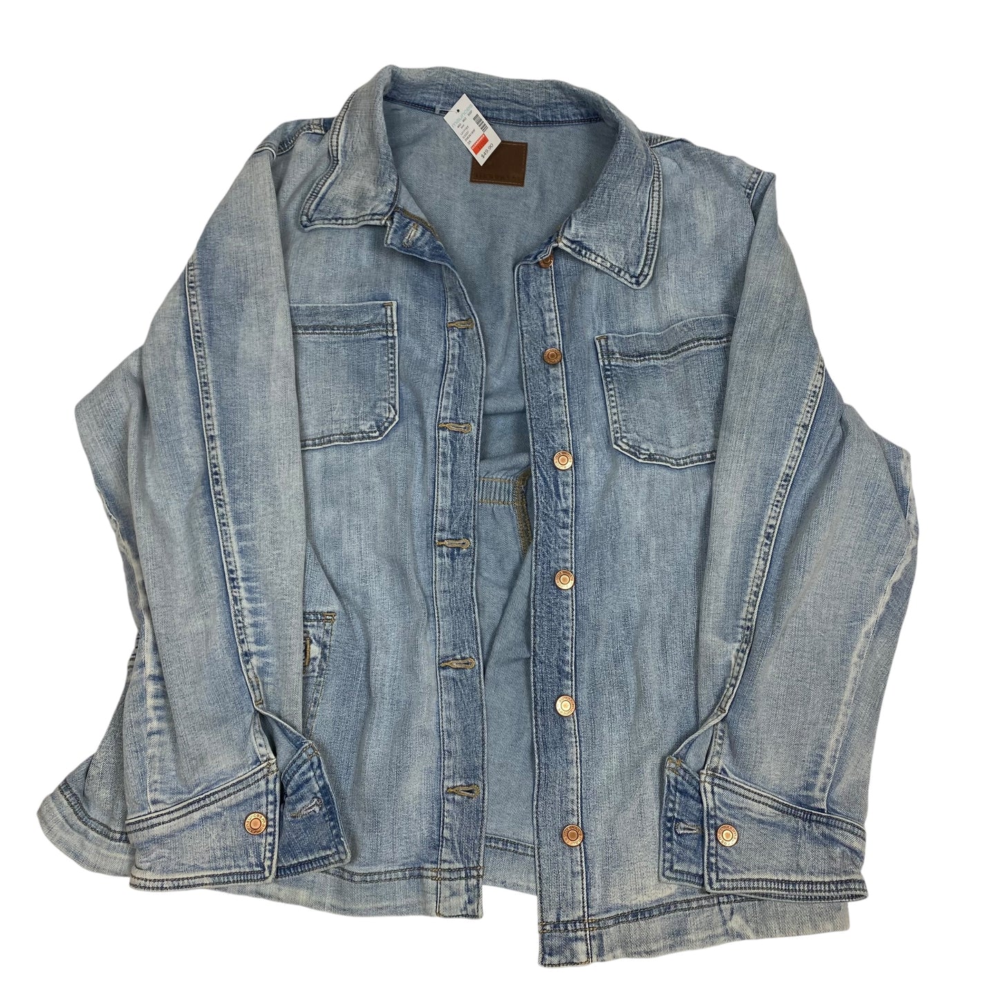 Jacket Denim By Maurices In Blue Denim, Size: 3x