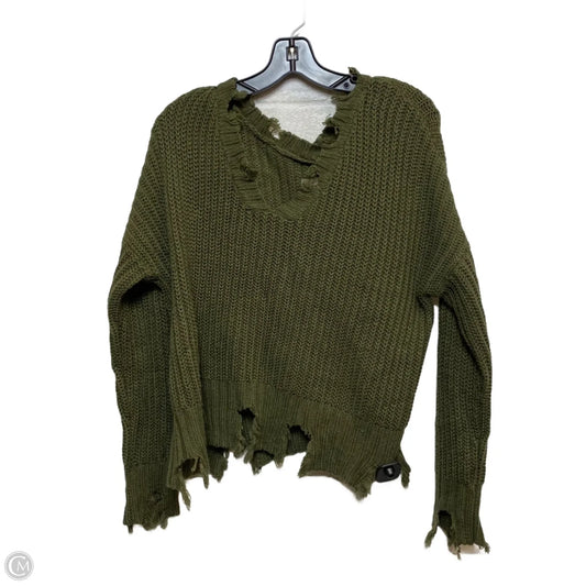 Sweater By Wonderly In Green, Size: S