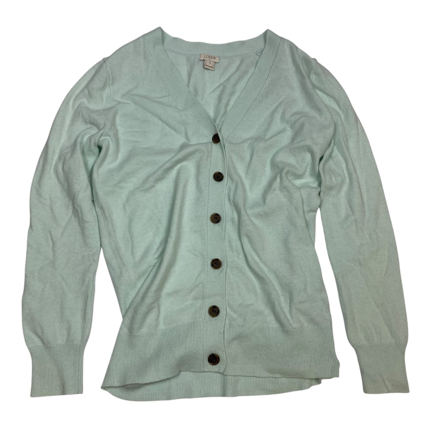 Cardigan By J. Crew In Green, Size: Xs