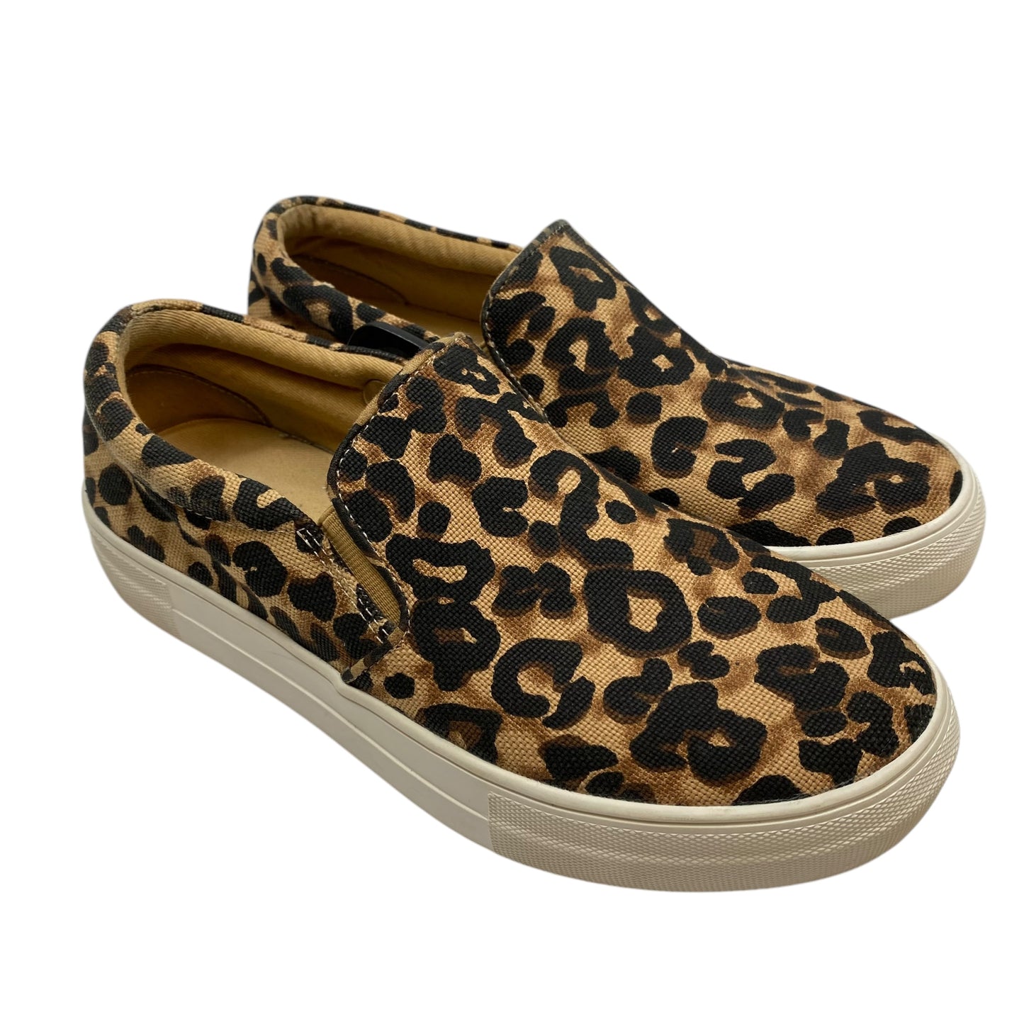 Shoes Sneakers By Steve Madden In Animal Print, Size: 8