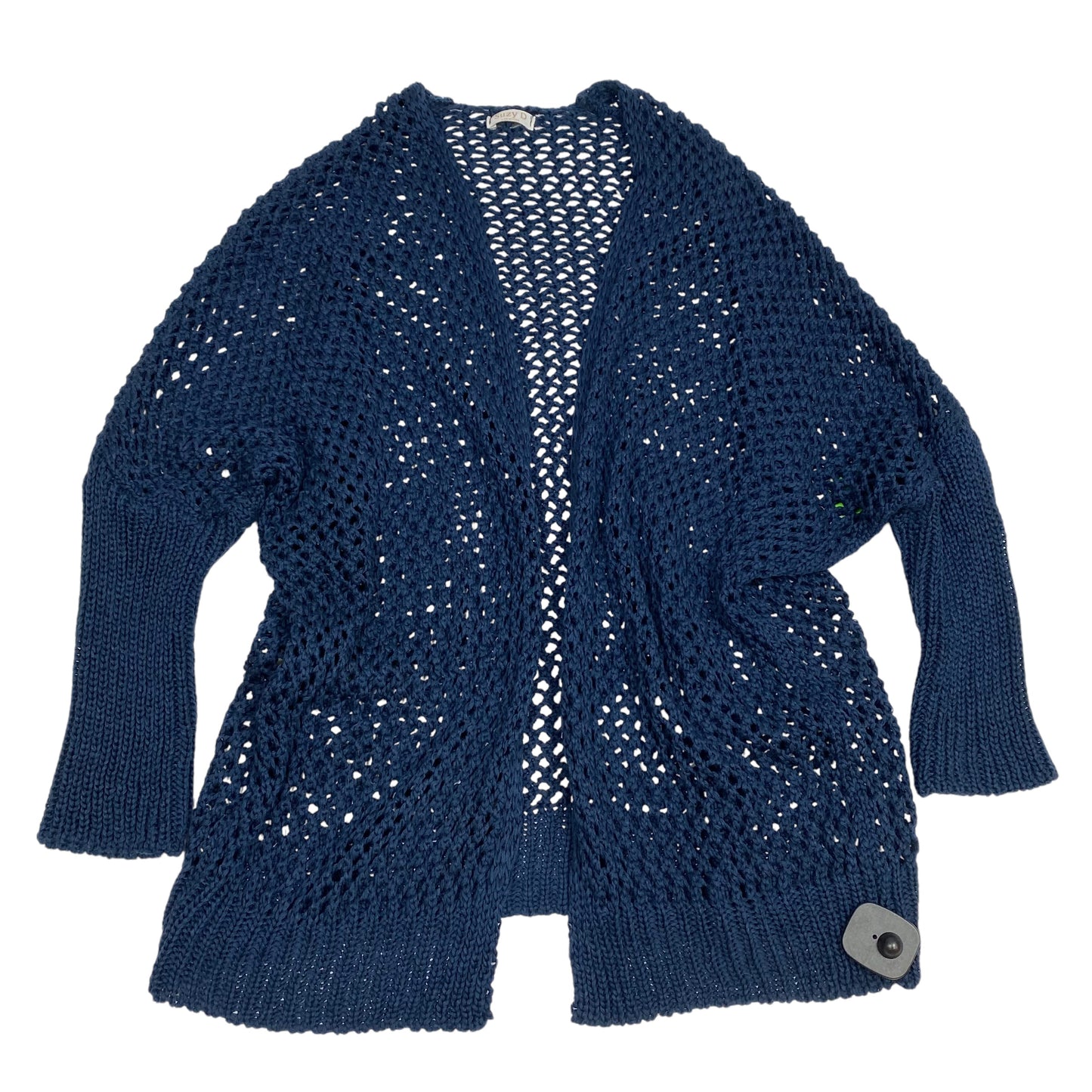 Cardigan By Suzy D In Blue, Size: Osfm