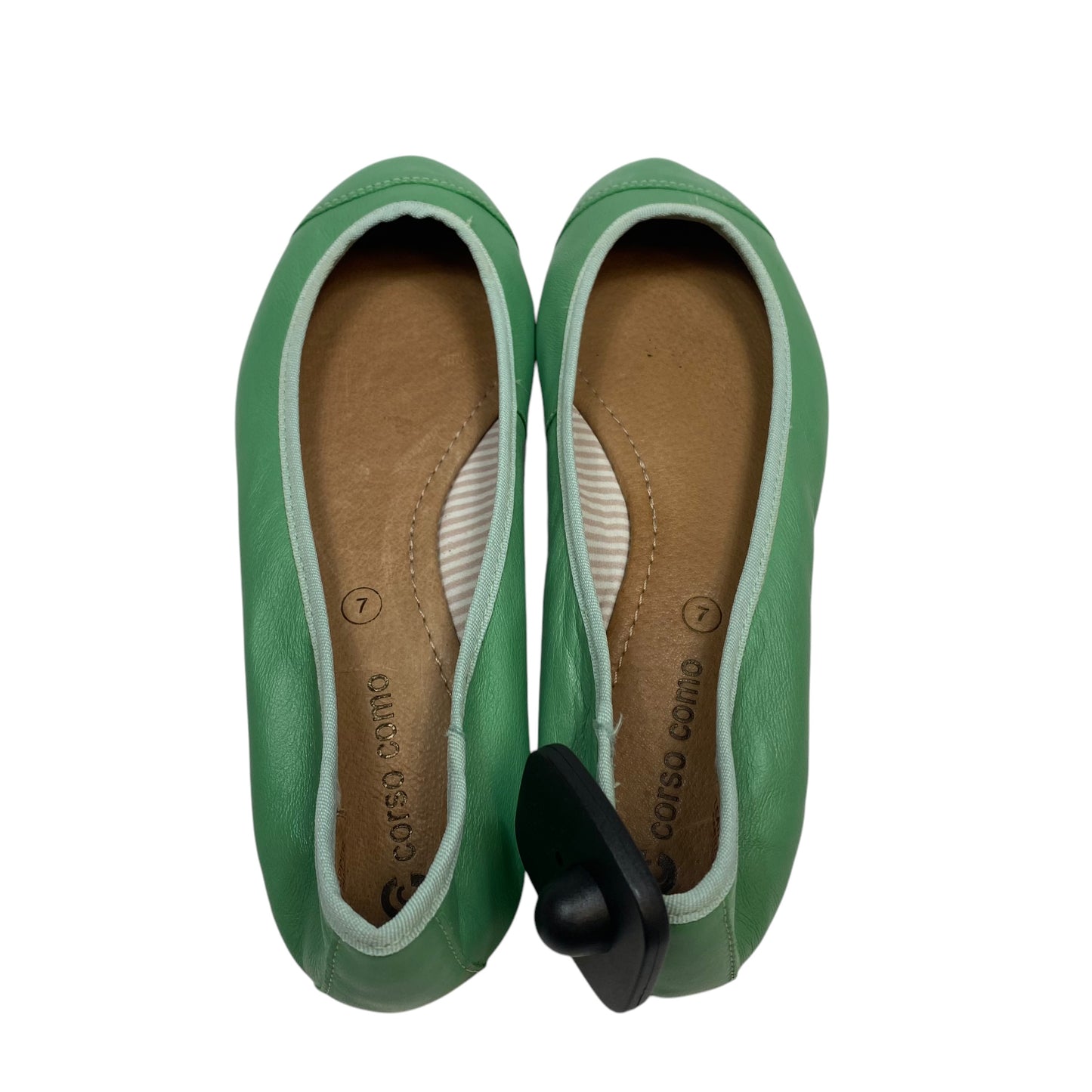 Shoes Flats By Corso Como In Green, Size: 7