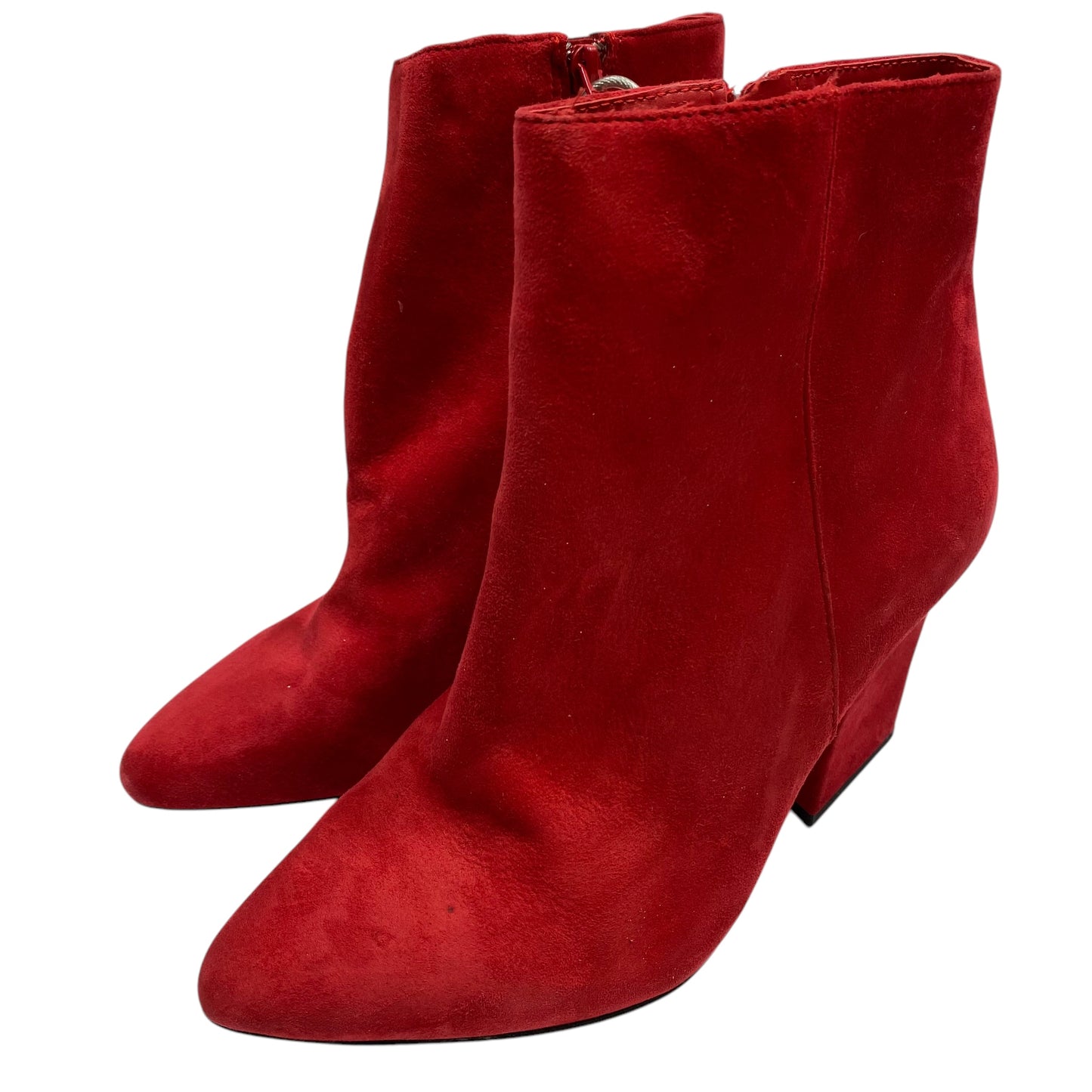 Boots Ankle Heels By Antonio Melani In Red, Size: 6.5