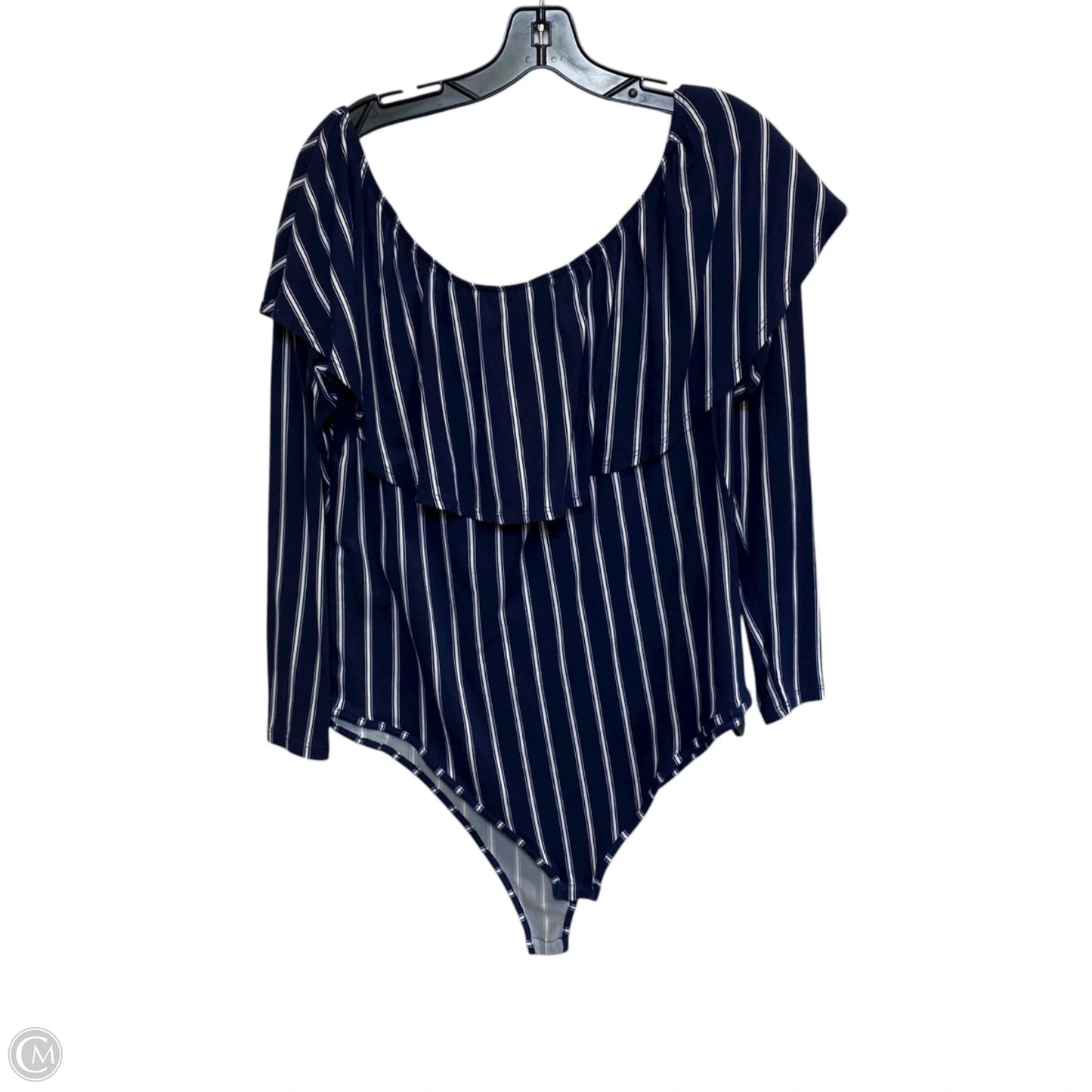 Bodysuit By Marci In Blue, Size: 3x