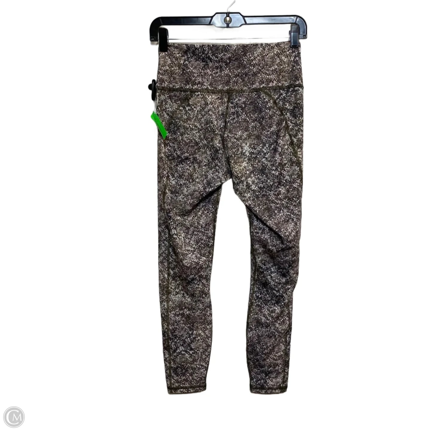 Athletic Leggings By Fabletics In Green, Size: S