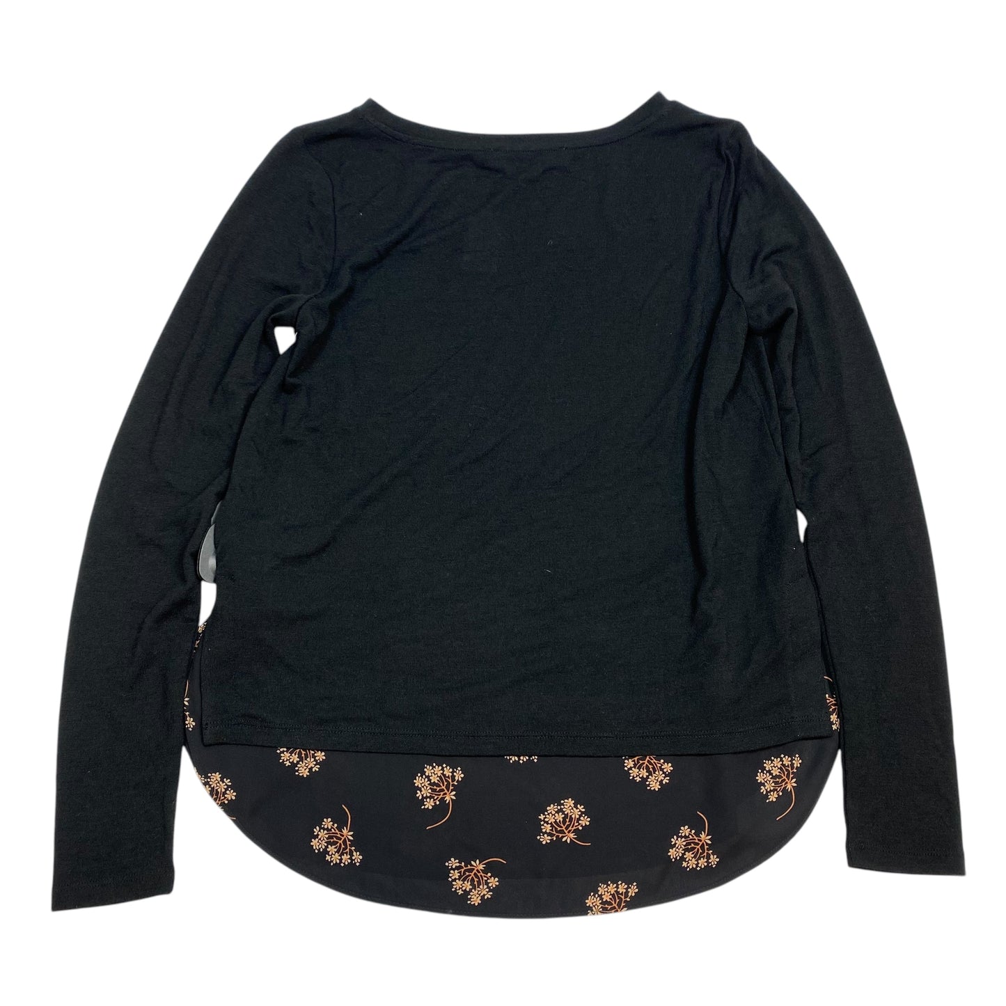 Top Long Sleeve By Loft In Black, Size: S