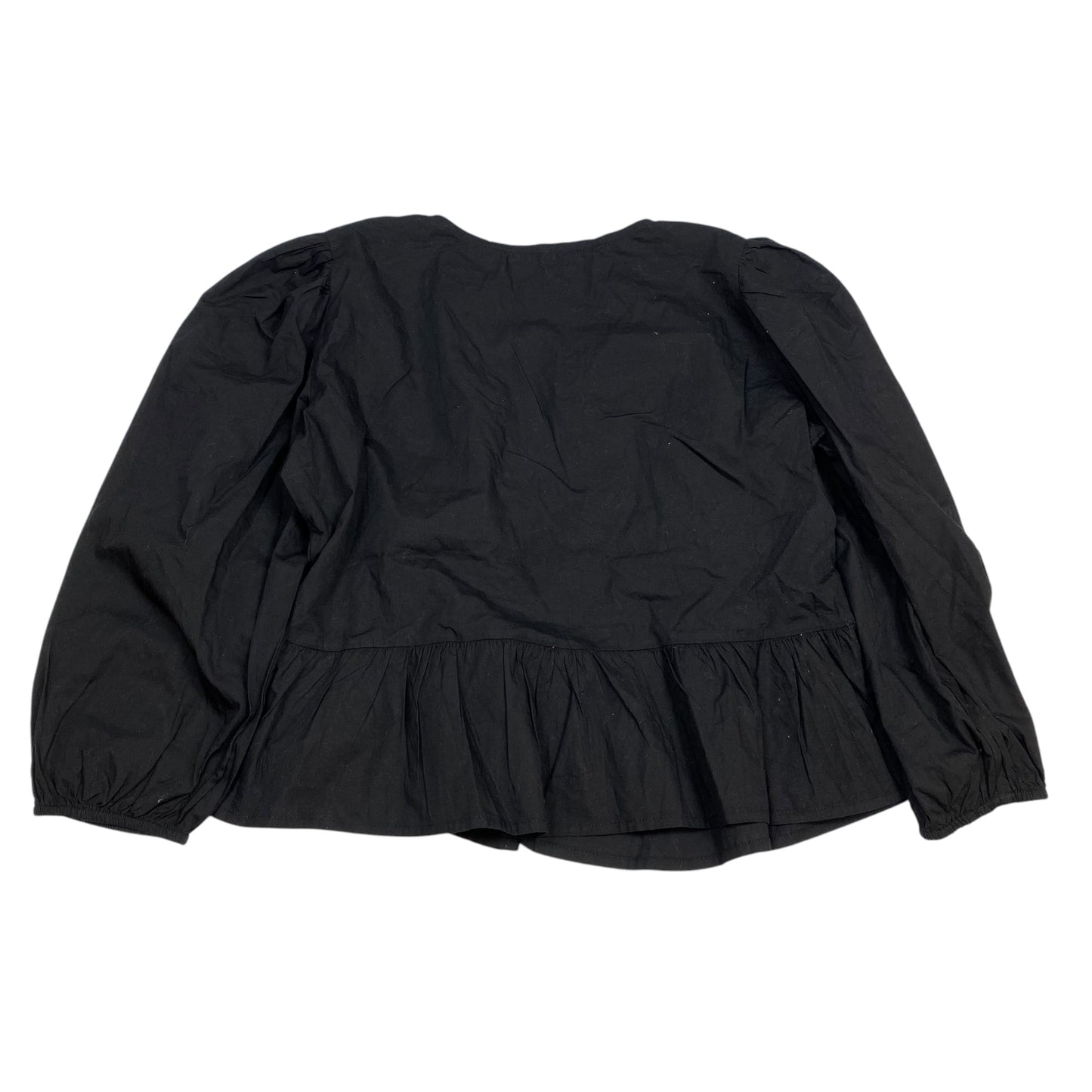 Top Long Sleeve By Sim & Sam In Black, Size: Xl