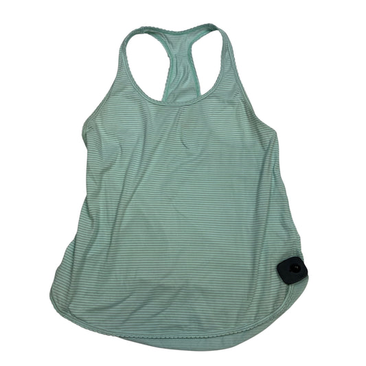 Athletic Tank Top By Lululemon In Green, Size: M