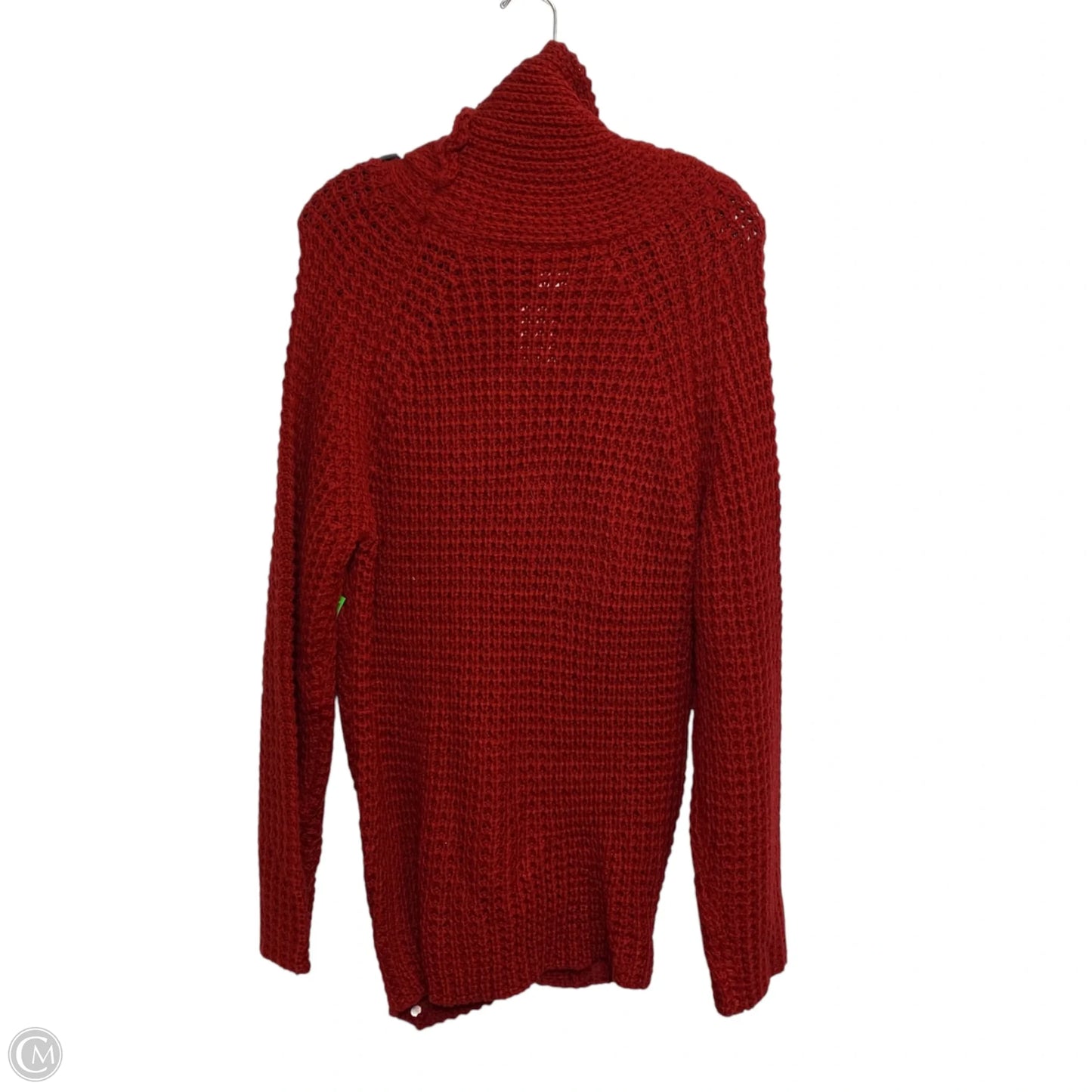 Cardigan By Clothes Mentor In Red, Size: L