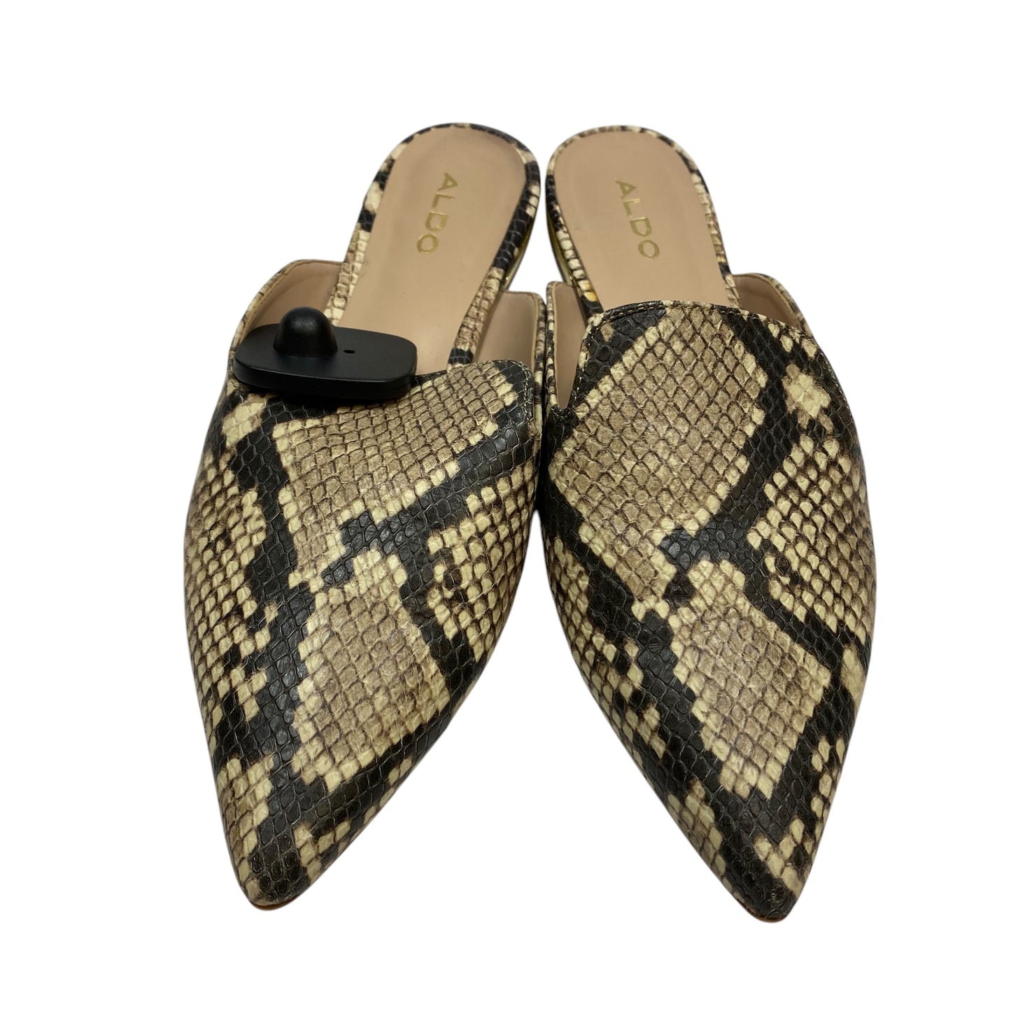 Shoes Flats By Aldo In Snakeskin Print, Size: 7.5