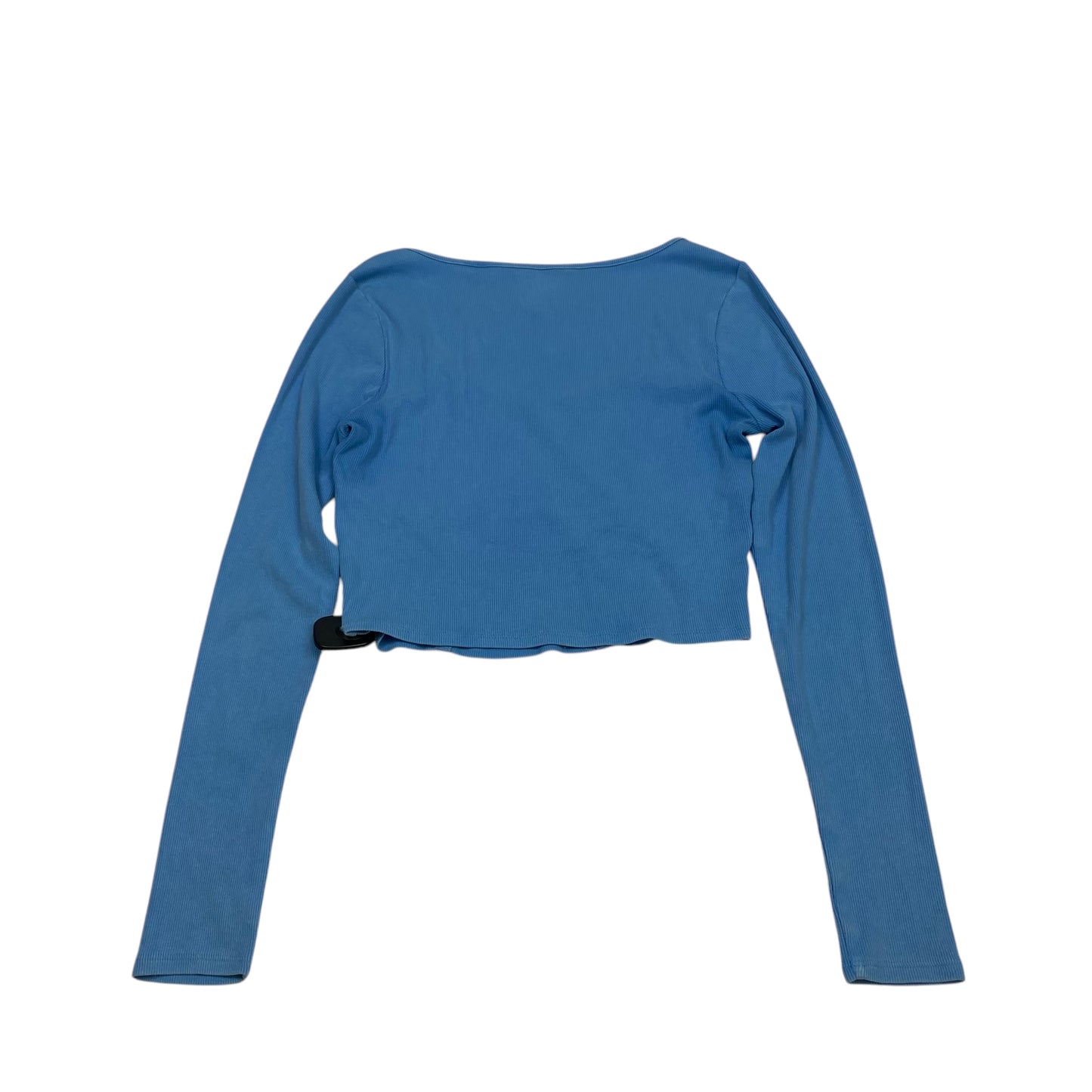 Top Long Sleeve By Pac Cares In Blue, Size: M