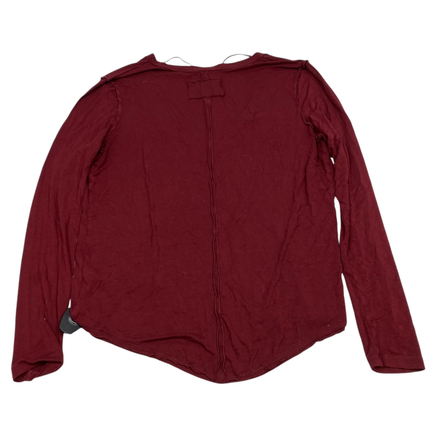 Top Long Sleeve By We The Free In Red, Size: L