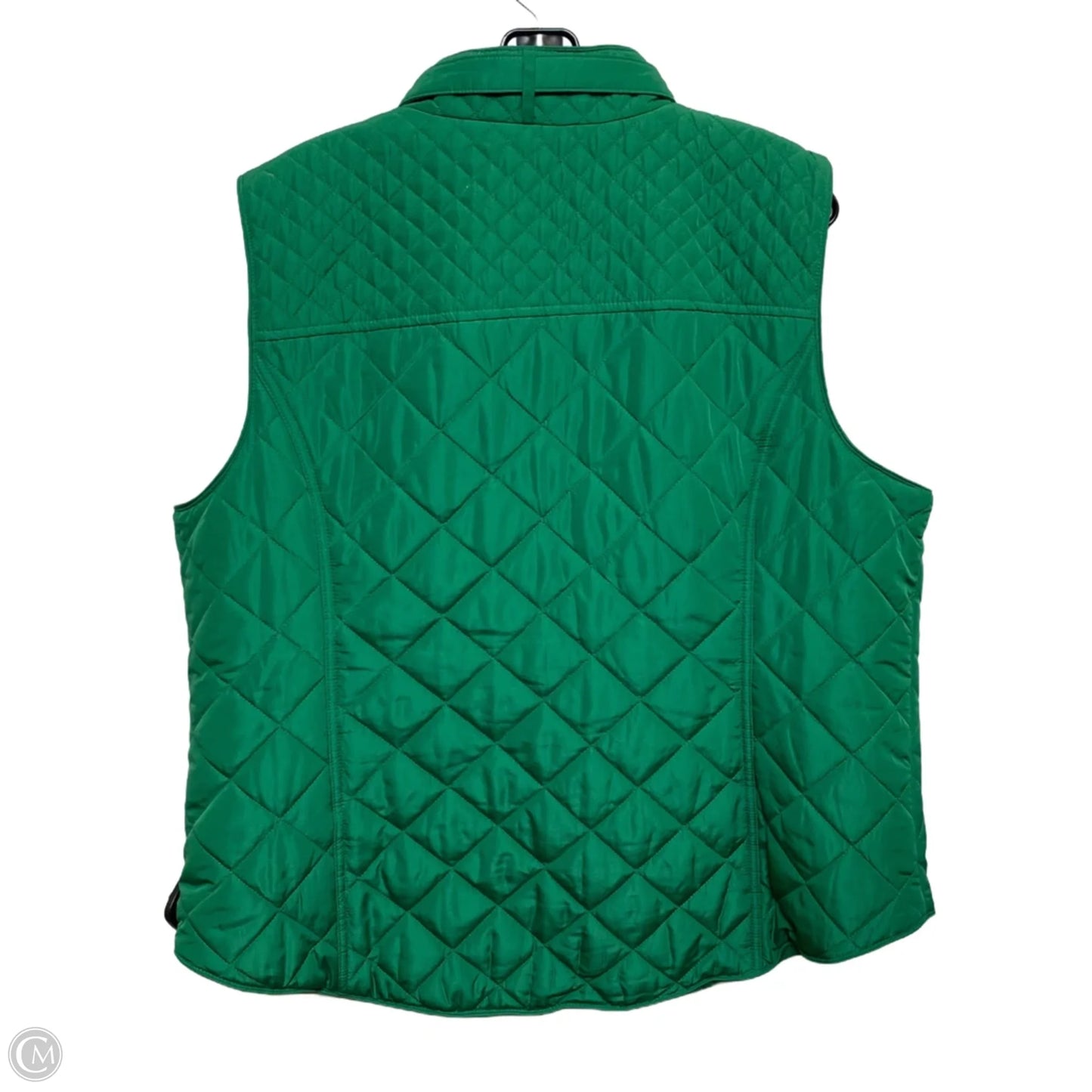 Vest Puffer & Quilted By Crown And Ivy In Green, Size: Xxl