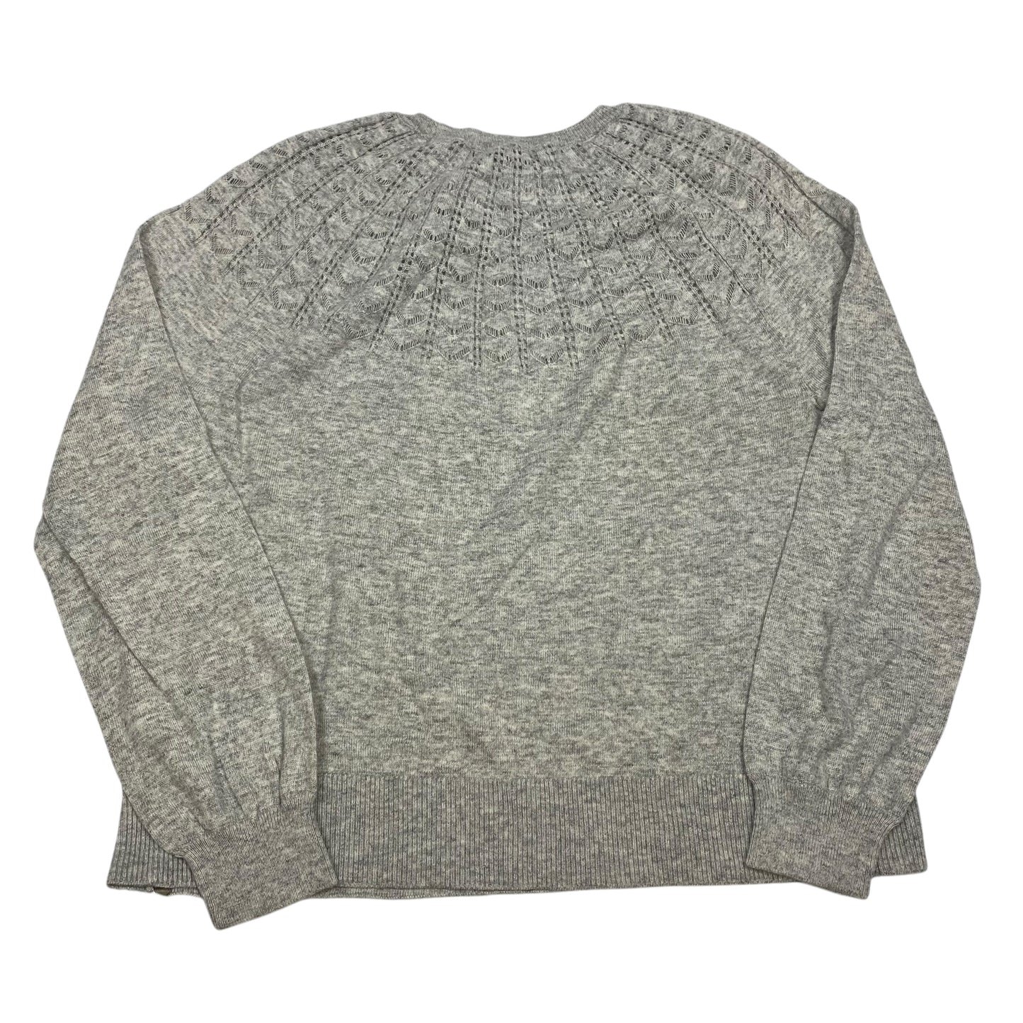 Sweater By Loft In Grey, Size: Xl