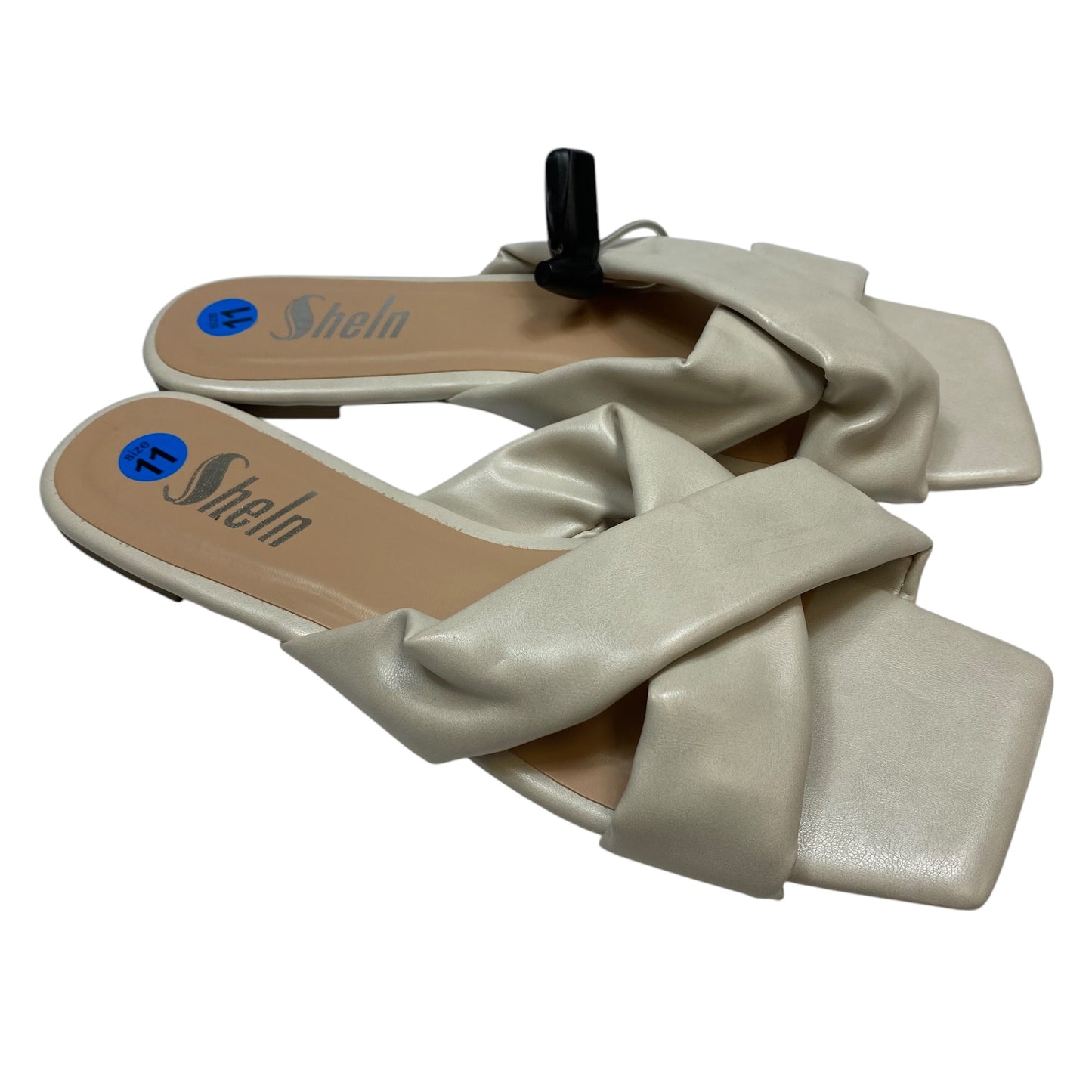 Sandals Flats By Shein In Cream, Size: 11