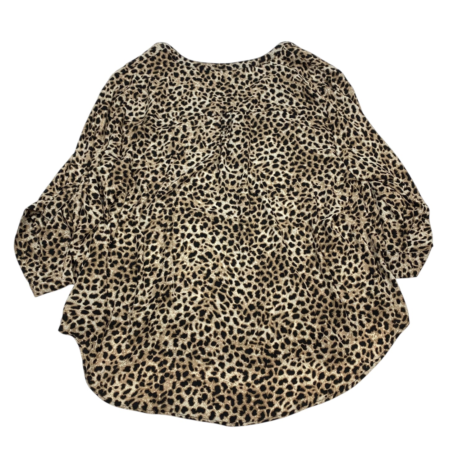 Top Long Sleeve By Torrid In Animal Print, Size: 3x