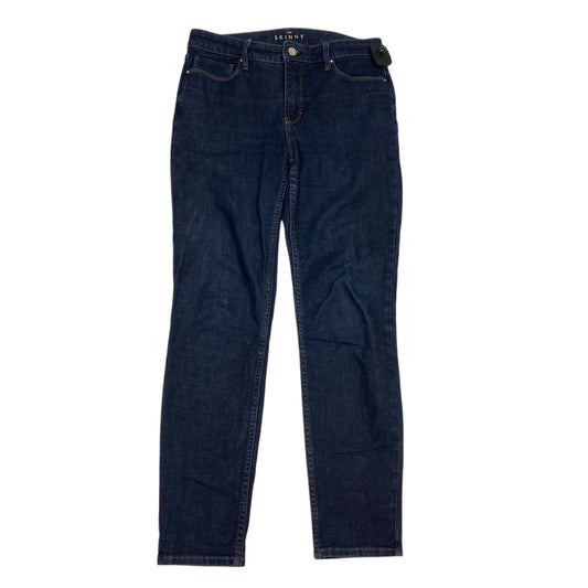 Jeans Skinny By White House Black Market In Blue Denim, Size: 6