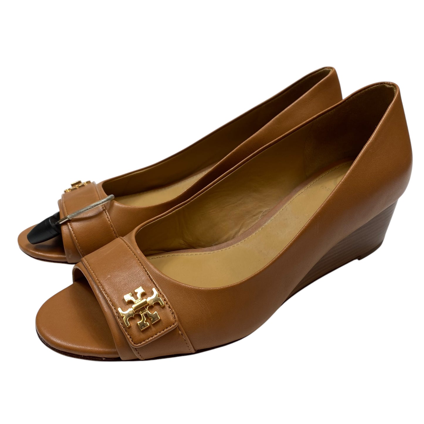 Shoes Designer By Tory Burch In Brown, Size: 8