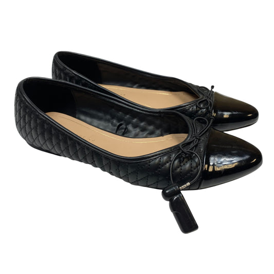 Shoes Flats By Zara In Black, Size: 9.5