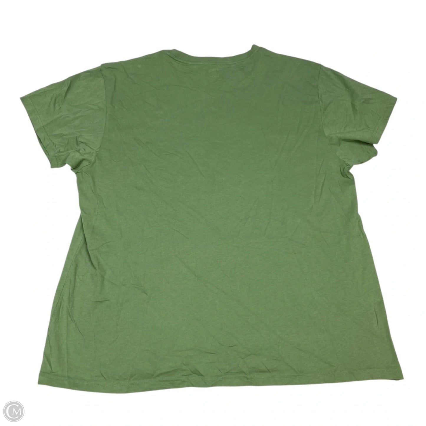 Top Short Sleeve By Pink In Green, Size: Xl