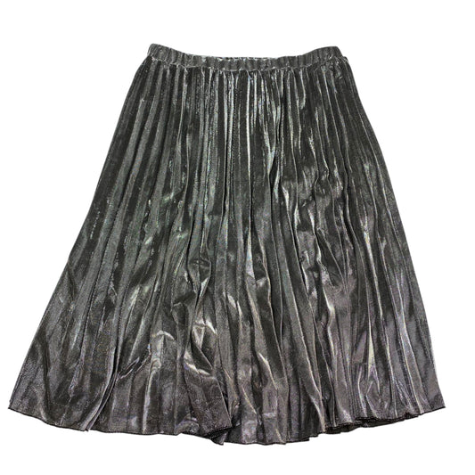 Skirt Midi By Love In In Silver, Size: 2x