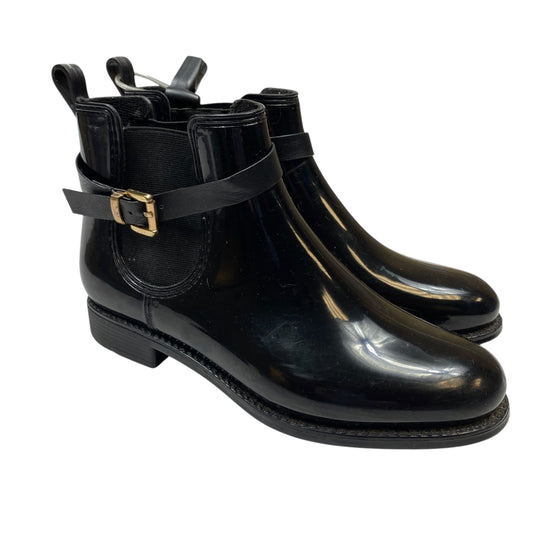 Boots Rain By Henry Ferrera In Black, Size: 6