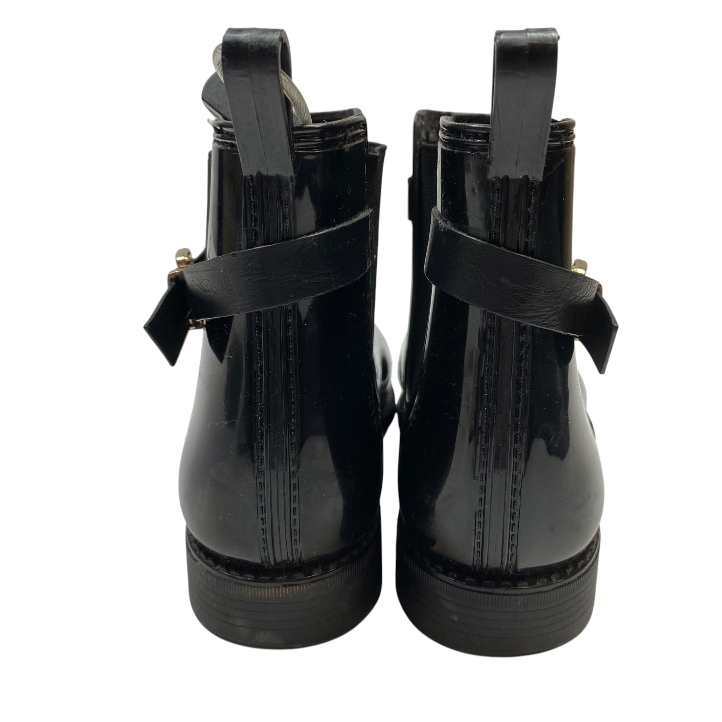 Boots Rain By Henry Ferrera In Black, Size: 6