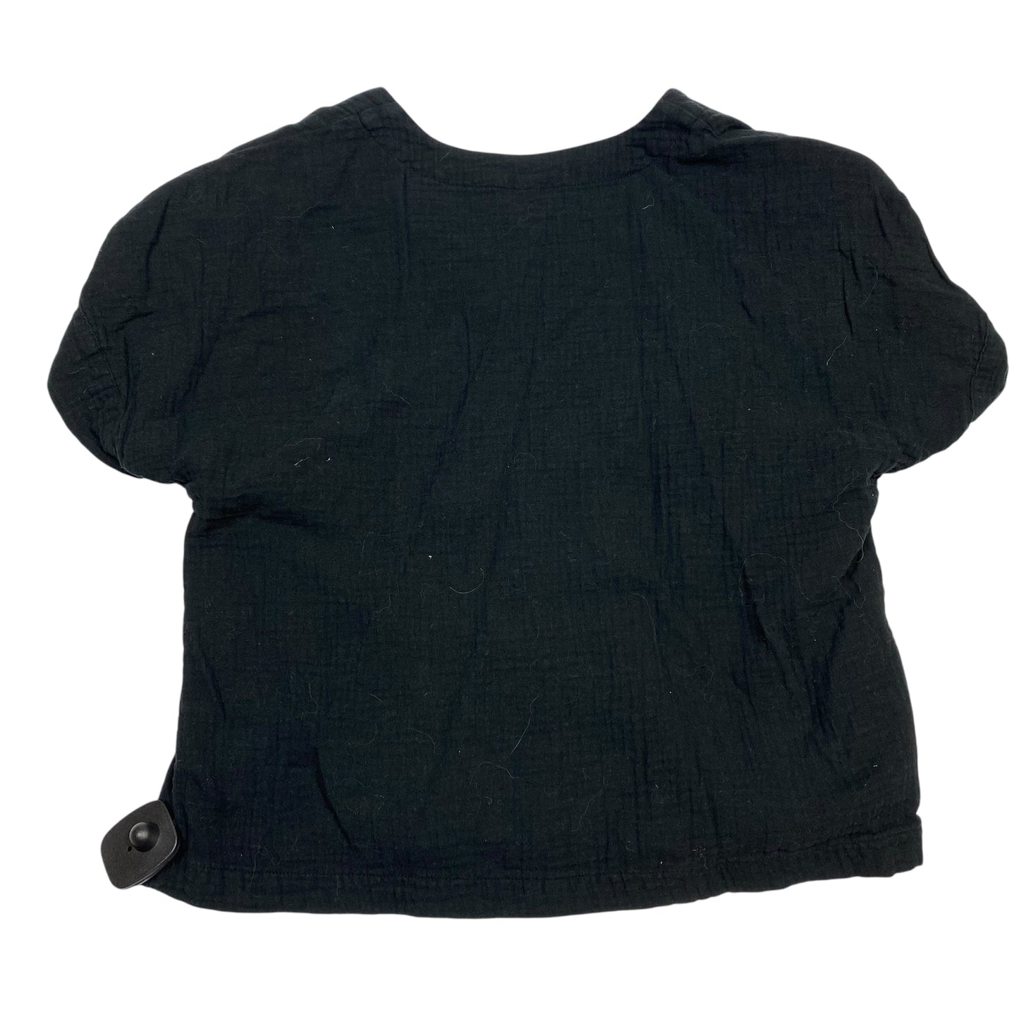 Top Short Sleeve By Universal Thread In Black, Size: M