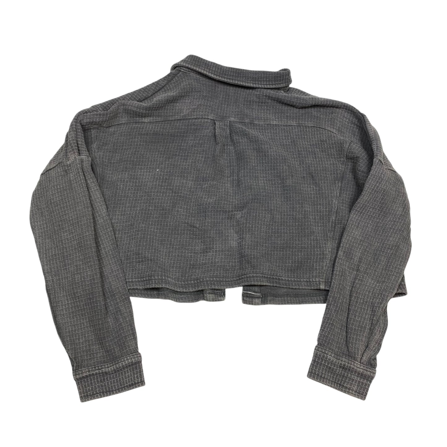 Top Long Sleeve By Altard State In Grey, Size: S