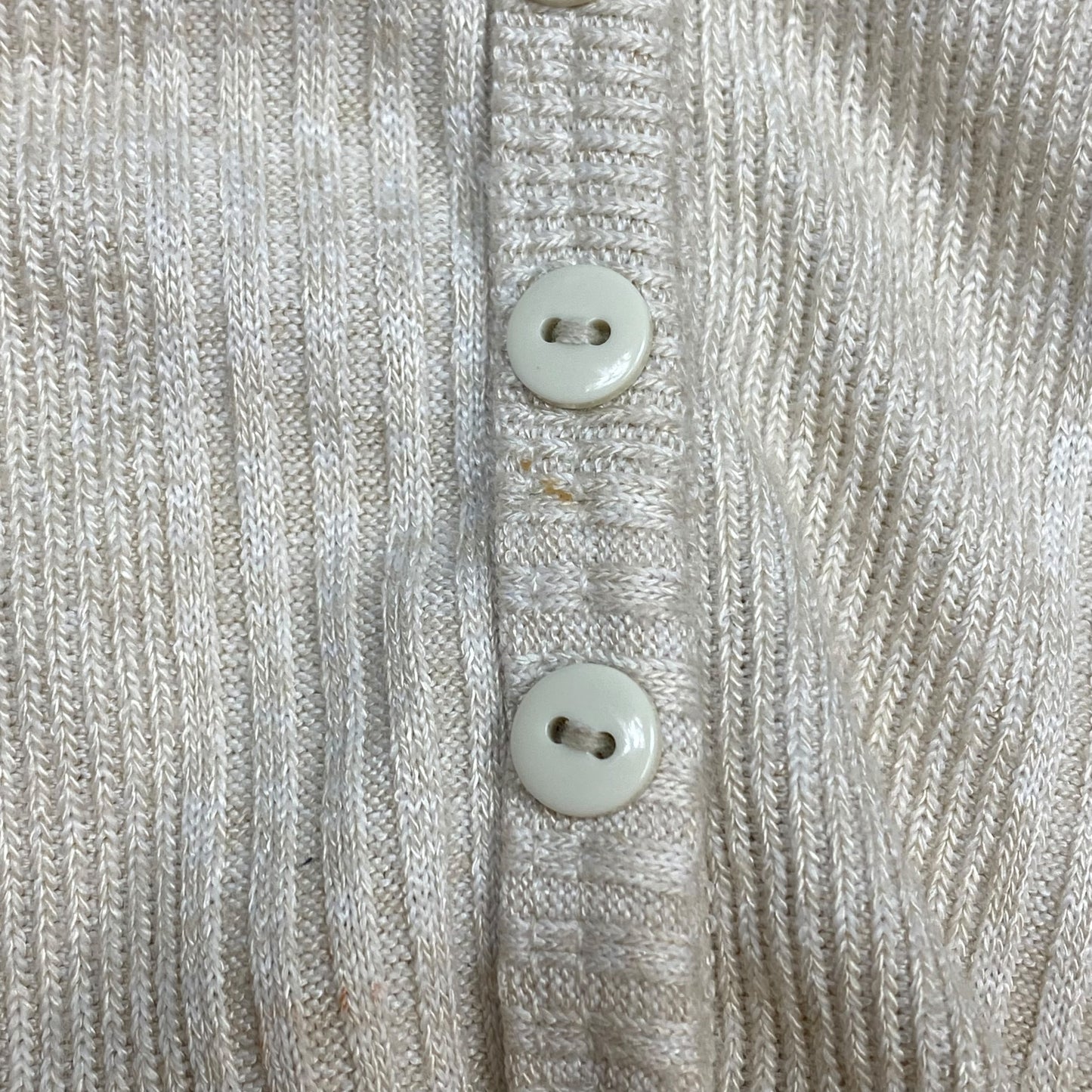 Top Long Sleeve By Zara In Cream, Size: S