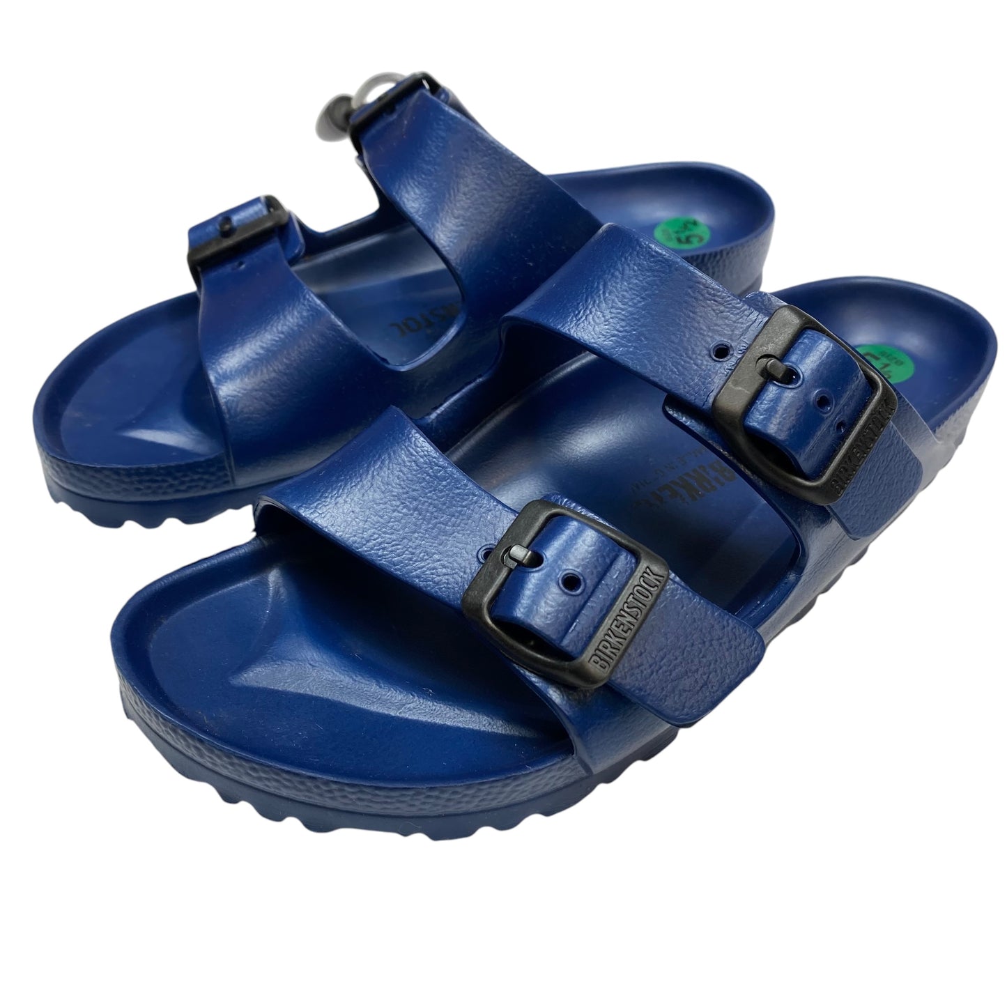 Sandals Flats By Birkenstock In Blue, Size: 5.5