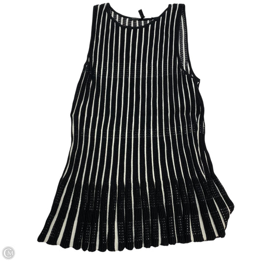 Top Sleeveless By White House Black Market In Black & White, Size: S