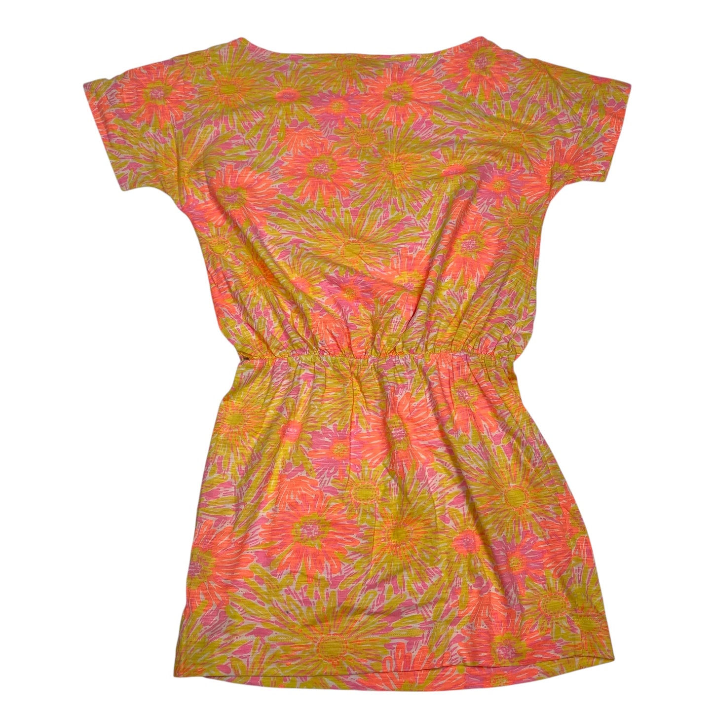 Dress Designer By Lilly Pulitzer In Orange & Pink, Size: Xs