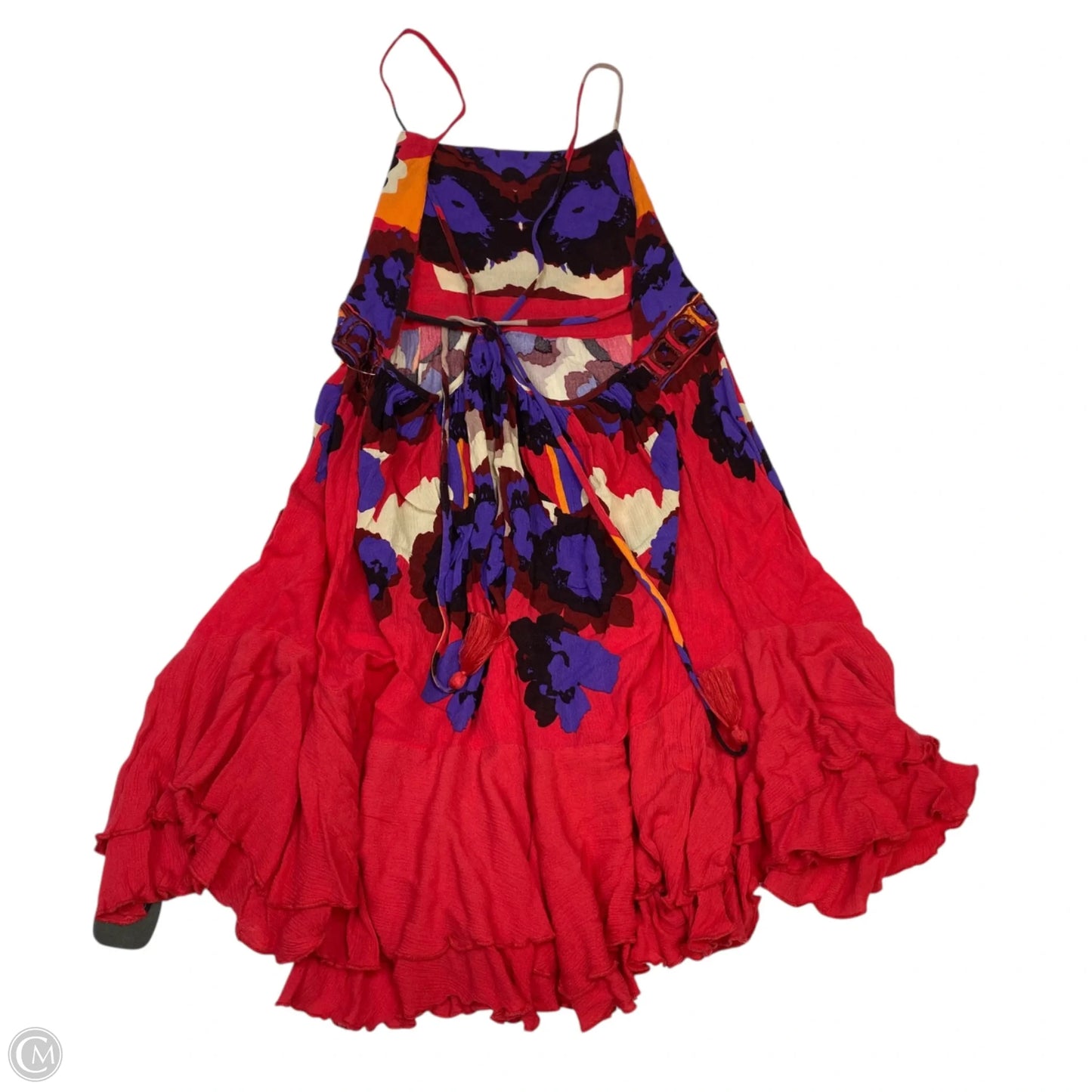 Dress Casual Short By Free People In Purple & Red, Size: Xs