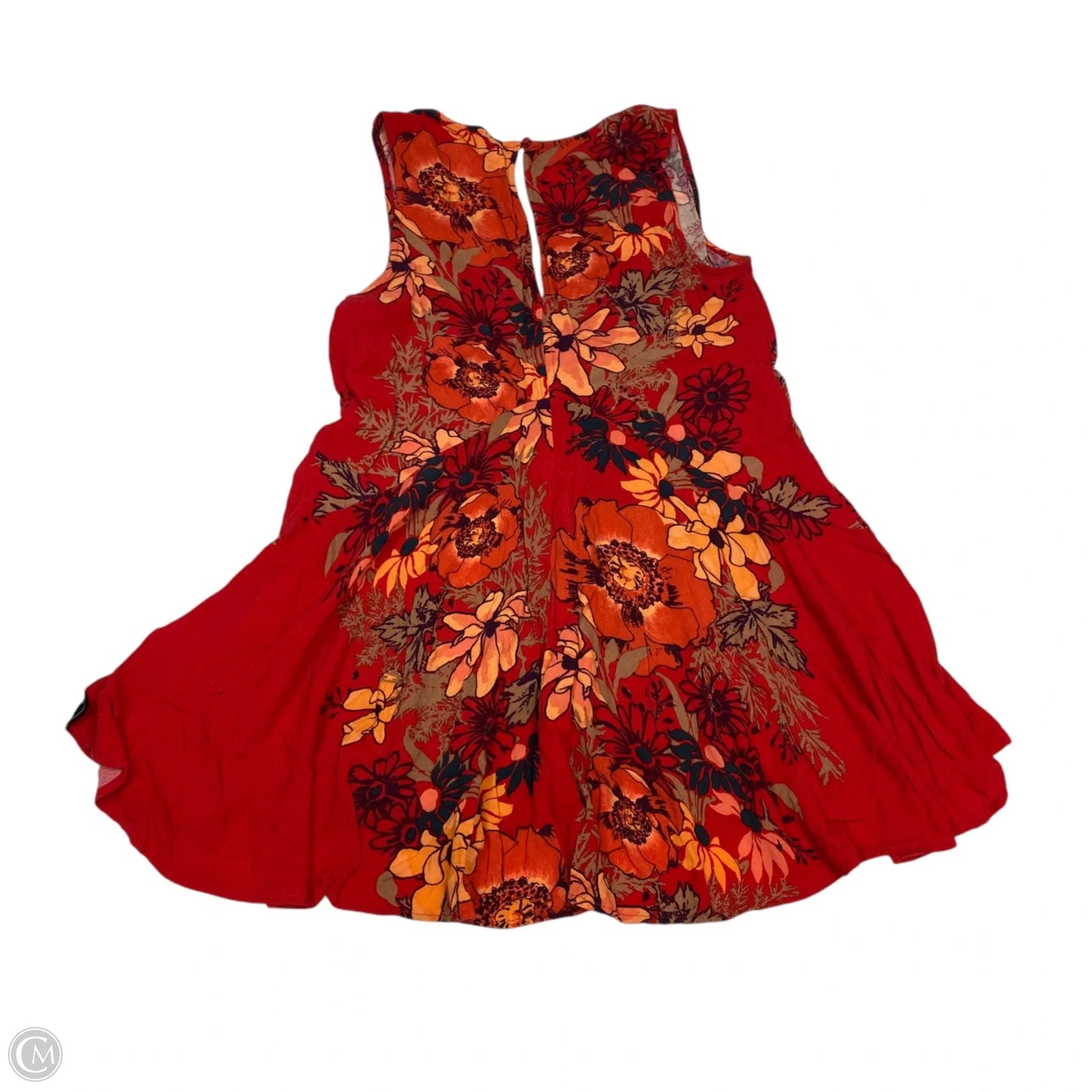 Top Sleeveless By Free People In Red, Size: Xs