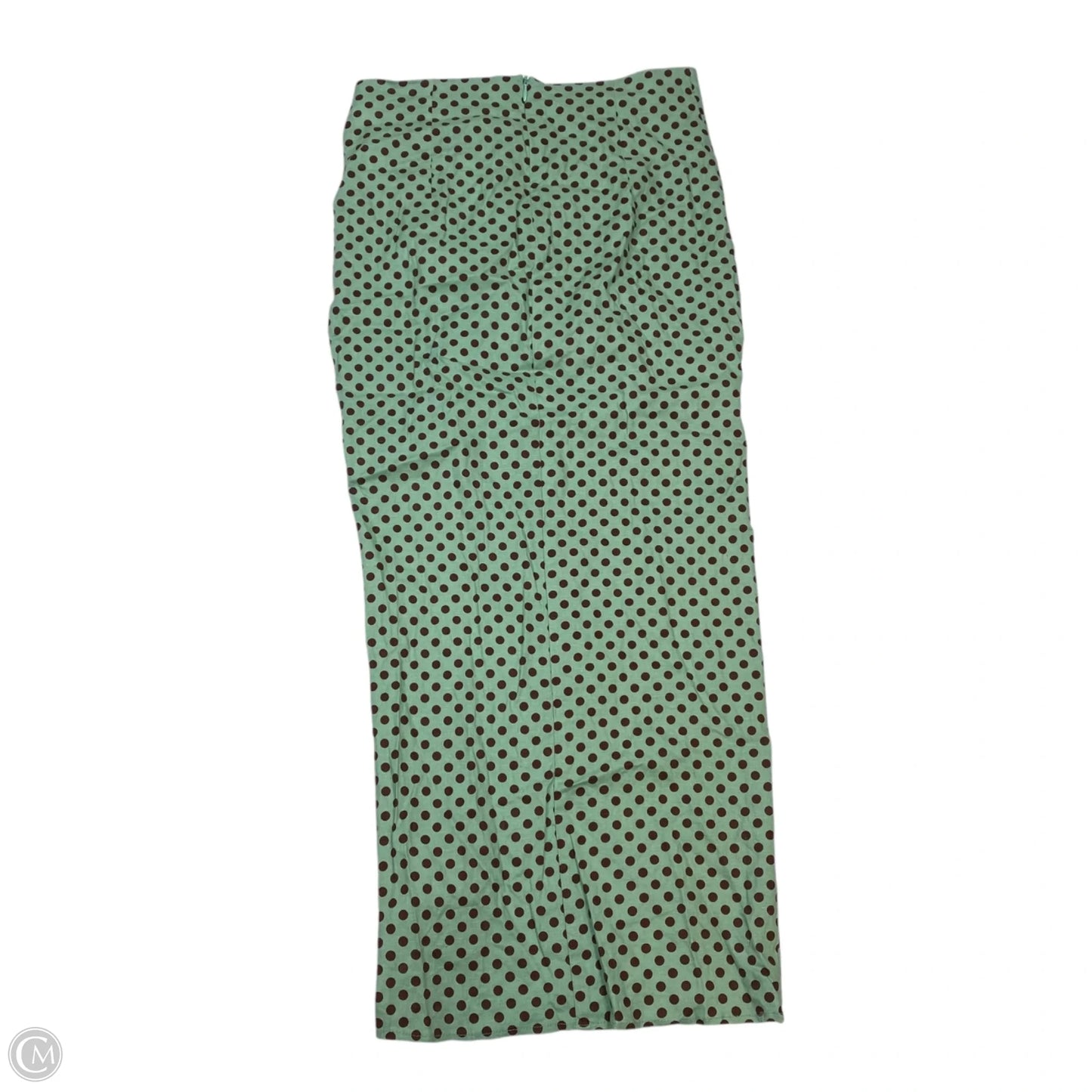 Skirt Maxi By Zara In Green, Size: S