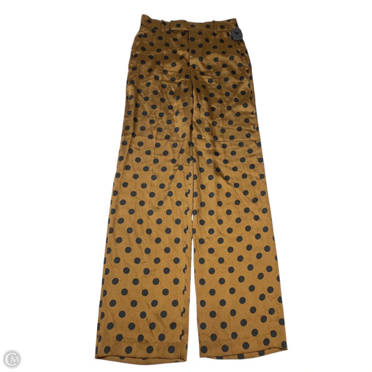 Pants Wide Leg By Zara In Brown, Size: Xs