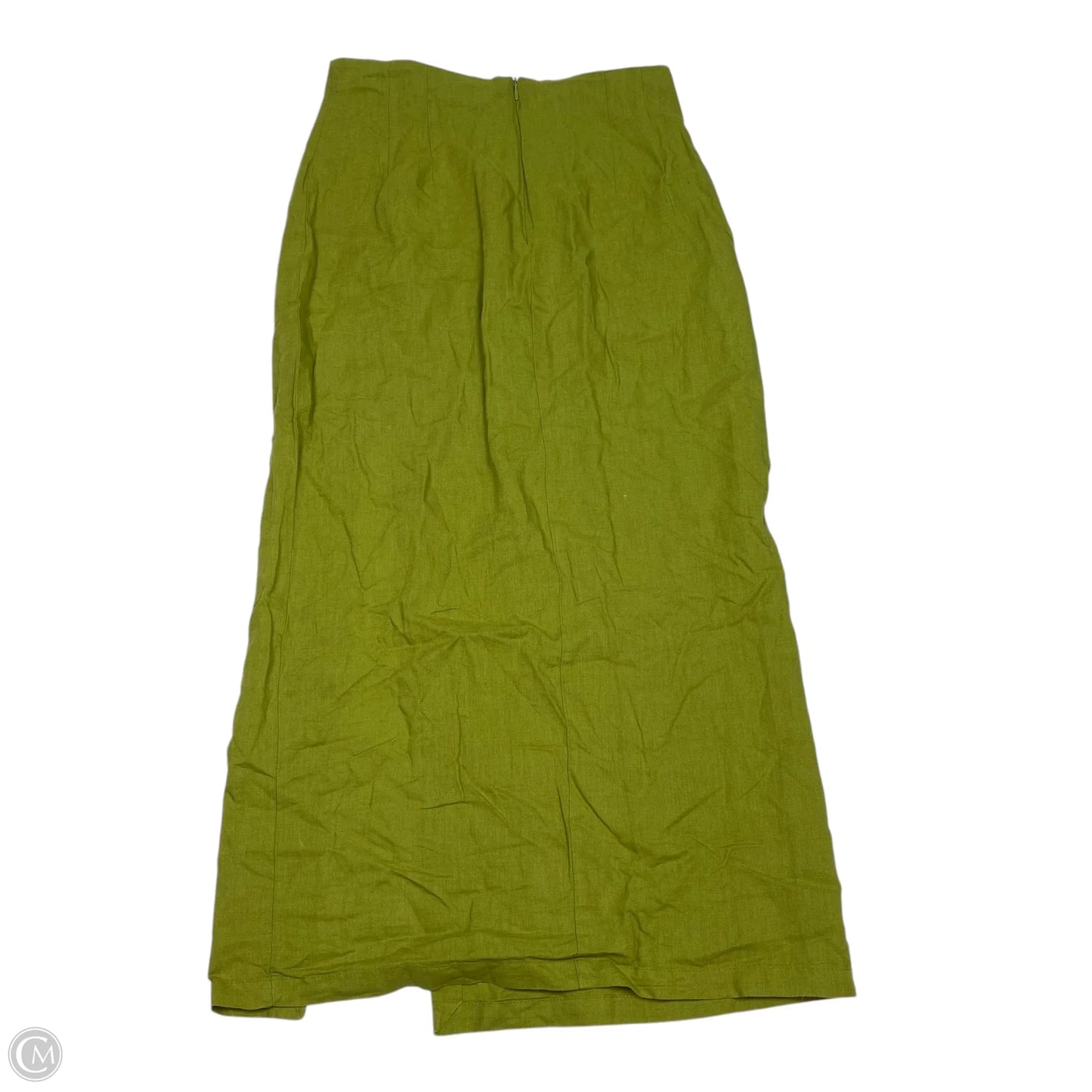 Skirt Maxi By Zara In Green, Size: S